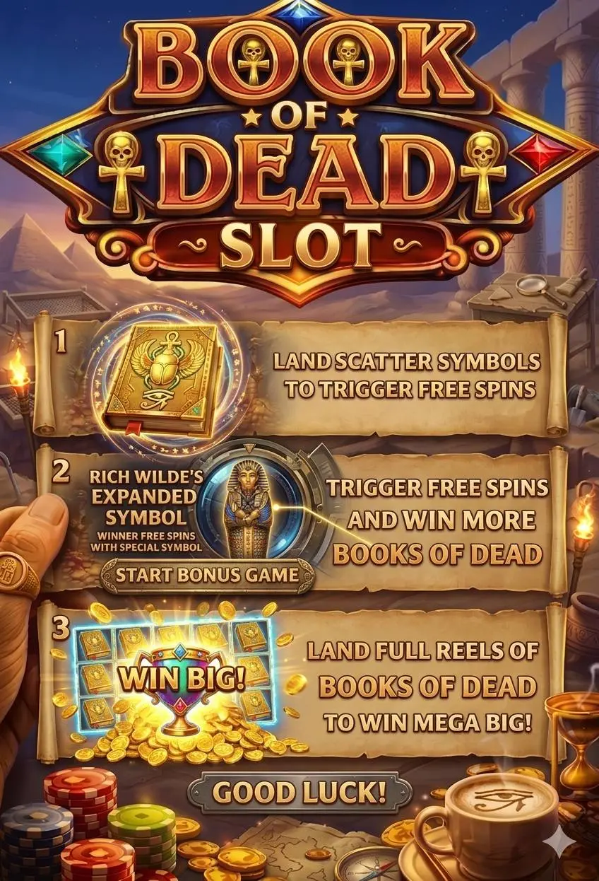 How to Play Book of Dead Slot
